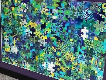 Radford University Welcomes Students Be Making Unique Artwork With A Puzzle  The Missing Piece Puzzle Company