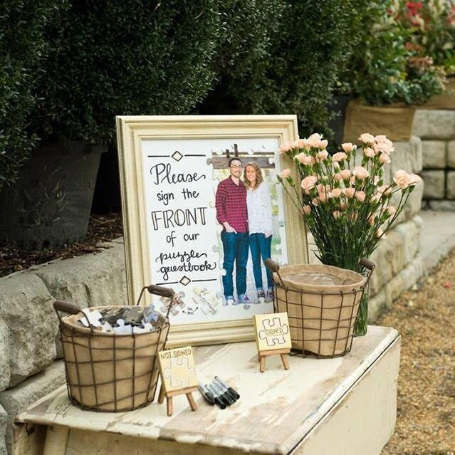 How To:  Custom Puzzles as Unique Guestbooks  The Missing Piece Puzzle Company