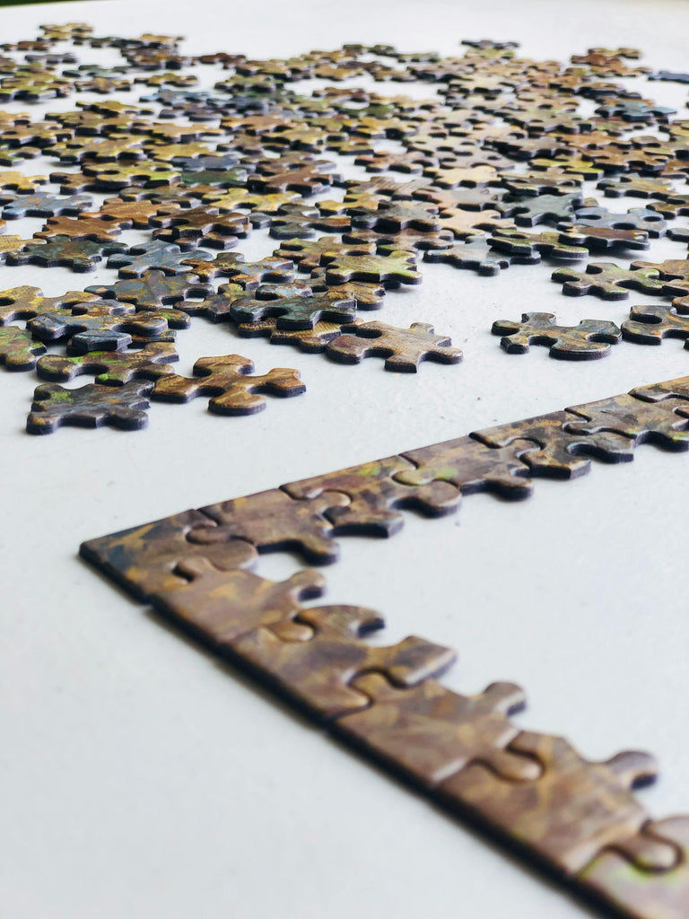 Puzzle-Trends-Row-By-Row-Assembly-Technique. The Missing Piece Puzzle Company