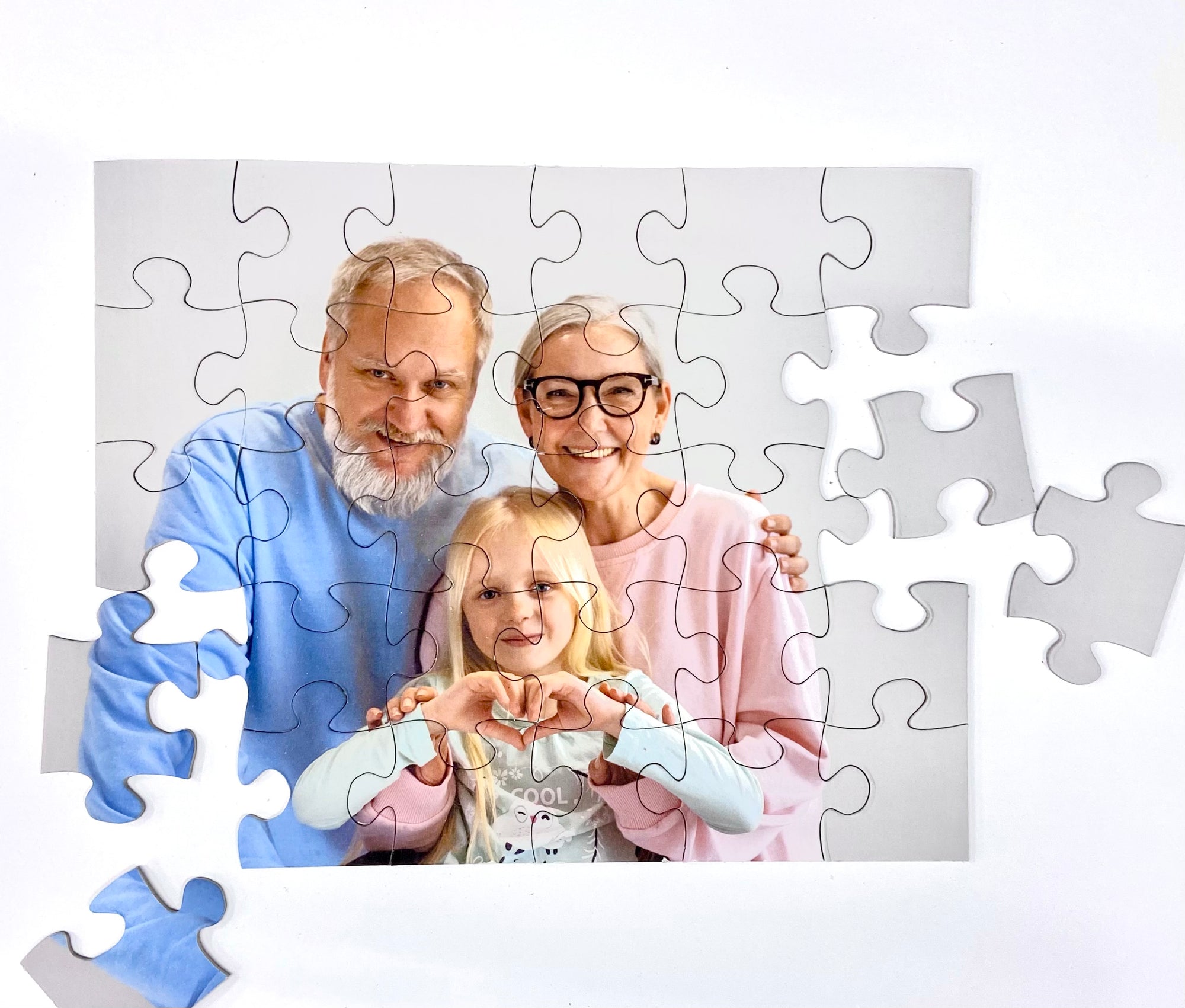 Cheap Custom Puzzle Gift with 60 Pieces! The Missing Piece Puzzle Company