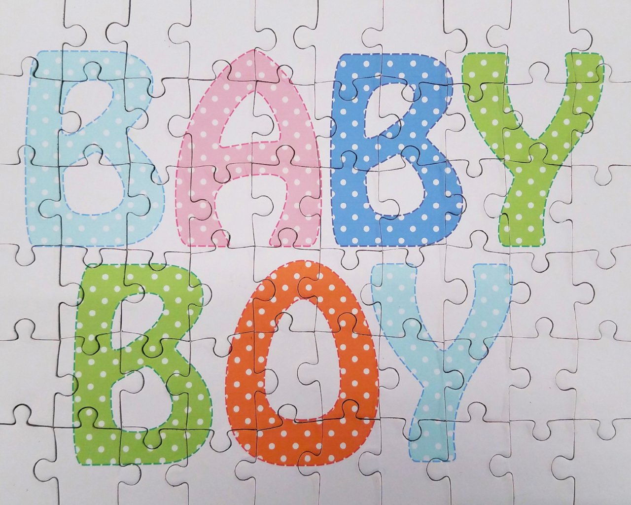 Gender Reveal Jigsaw Puzzle - It's A Boy or It's A Girl Jigsaw Puzzle The Missing Piece Puzzle Company