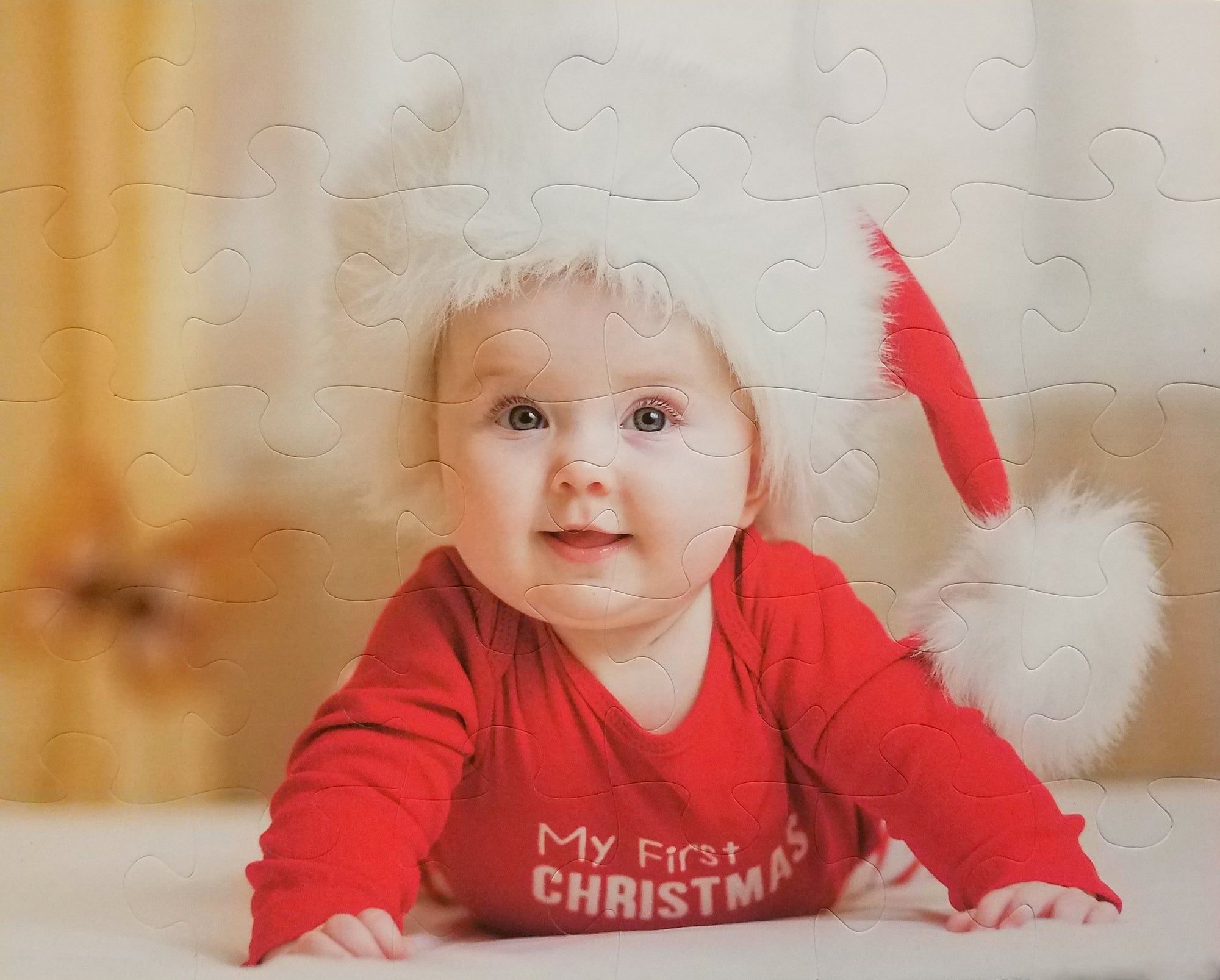Personalized gift jigsaw puzzle.  Cheap personalized made well! The Missing Piece Puzzle Company