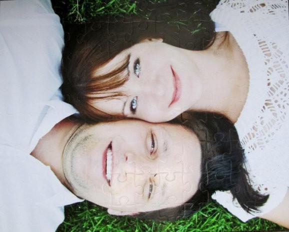 Custom Photo Jigsaw Puzzle With 104 Pieces - A Fun Family Portrait Puzzle The Missing Piece Puzzle Company