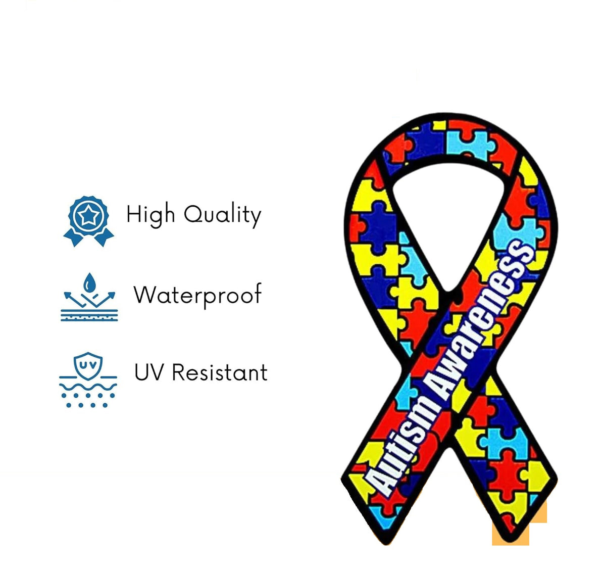 Autism Awareness Car Magnet The Missing Piece Puzzle Company