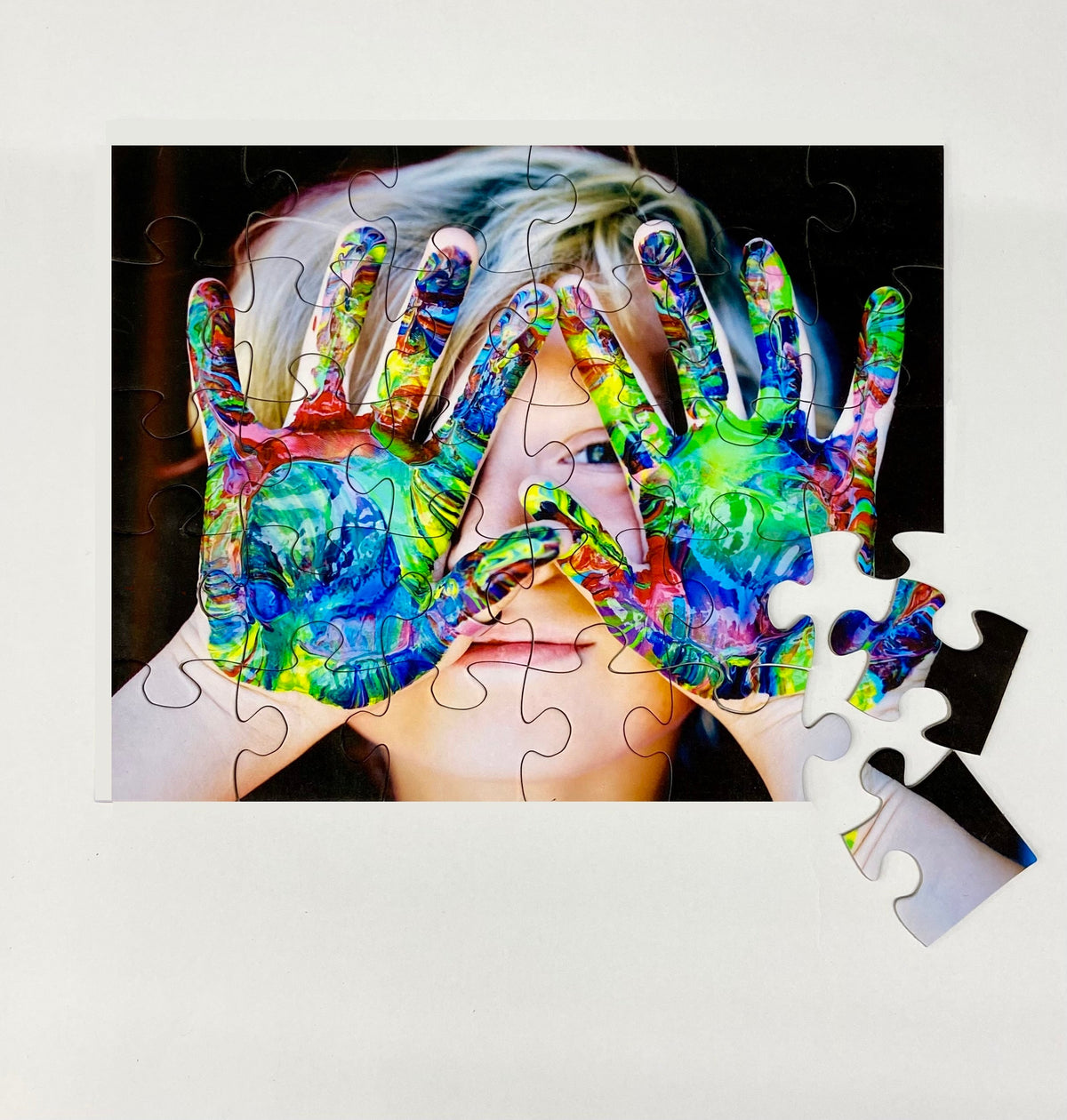 STOCKING STUFFER PUZZLE.  Cheap Custom Puzzle Gift The Missing Piece Puzzle Company