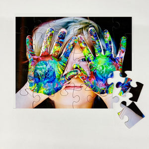 STOCKING STUFFER PUZZLE.  Cheap Custom Puzzle Gift The Missing Piece Puzzle Company