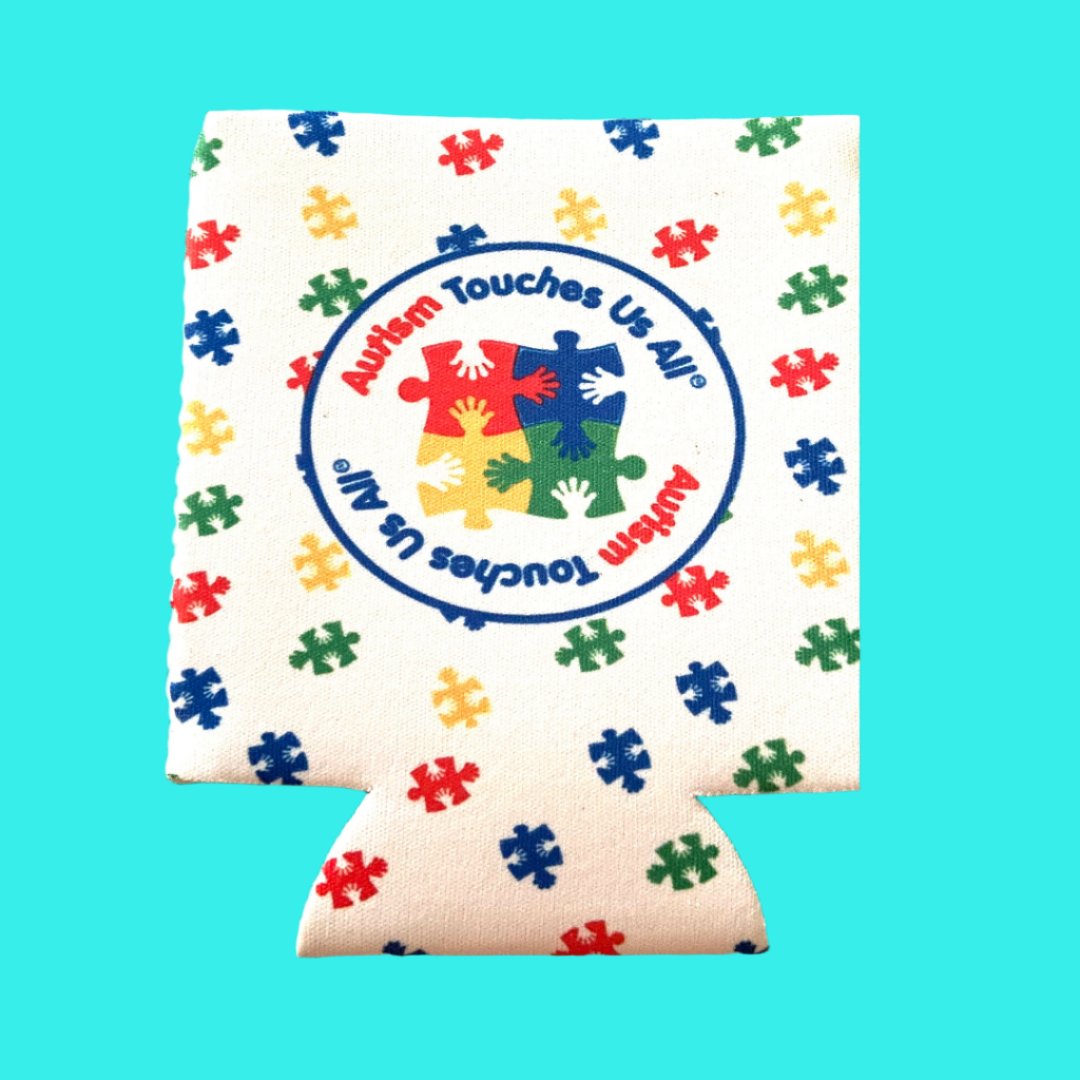 autism awareness koozie