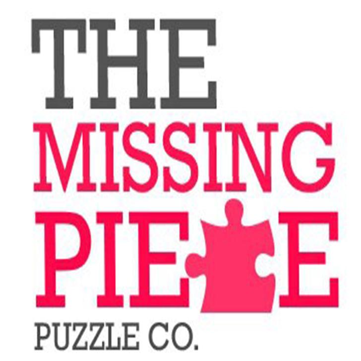 logo for The Missing Piece Puzzle Company, leader in the custom puzzle manufacturing business
