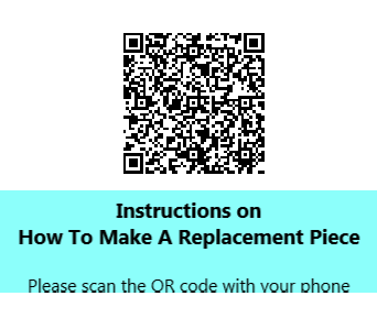 qr code to Instructions on how to make a replacement puzzle piece.