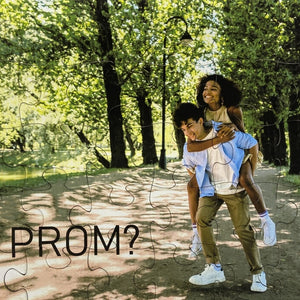 DIY Promposal Puzzle From Your Photo The Missing Piece Puzzle Company