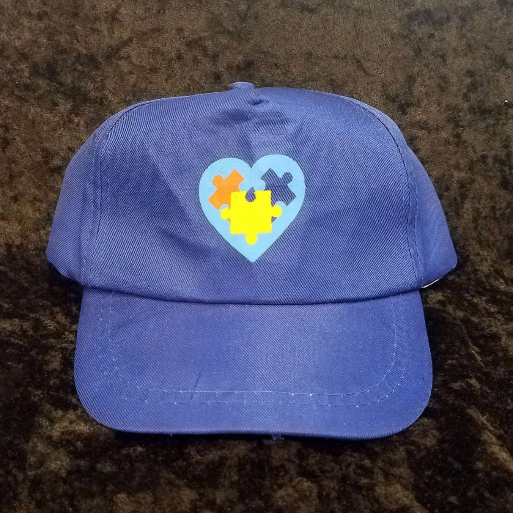 Autism Awareness Hat Blue Ball Cap The Missing Piece Puzzle Company