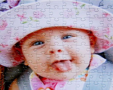 STOCKING STUFFER PUZZLE.  Cheap Custom Puzzle Gift with 60 Pieces!  8 x 10 inch Puzzle The Missing Piece Puzzle Company