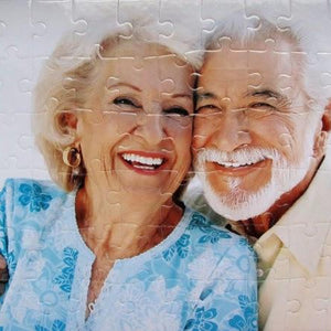 Personalized gift jigsaw puzzle.  Cheap personalized made well! The Missing Piece Puzzle Company