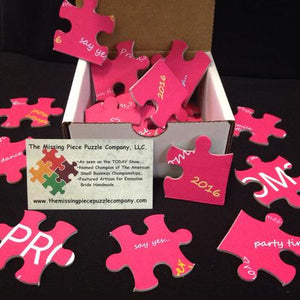 Prom Proposal - Promposal with a puzzle - FB The Missing Piece Puzzle Company