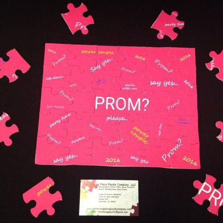 Prom Proposal - Promposal with a puzzle - FB - The - The Missing Piece ...