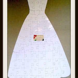 Wedding-Dress-Puzzle-for-Unique-Alternative-Guest-Book-Idea The-Missing-Piece-Puzzle-Company