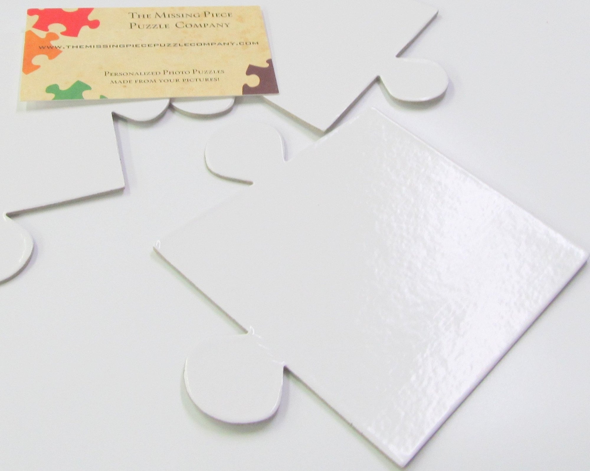 White Puzzle Pieces For Wedding Guest Book Puzzle with 30 XL Pieces.  Large Puzzle Pieces FB The Missing Piece Puzzle Company